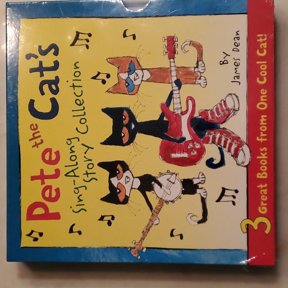 3 book set Pete the Cat